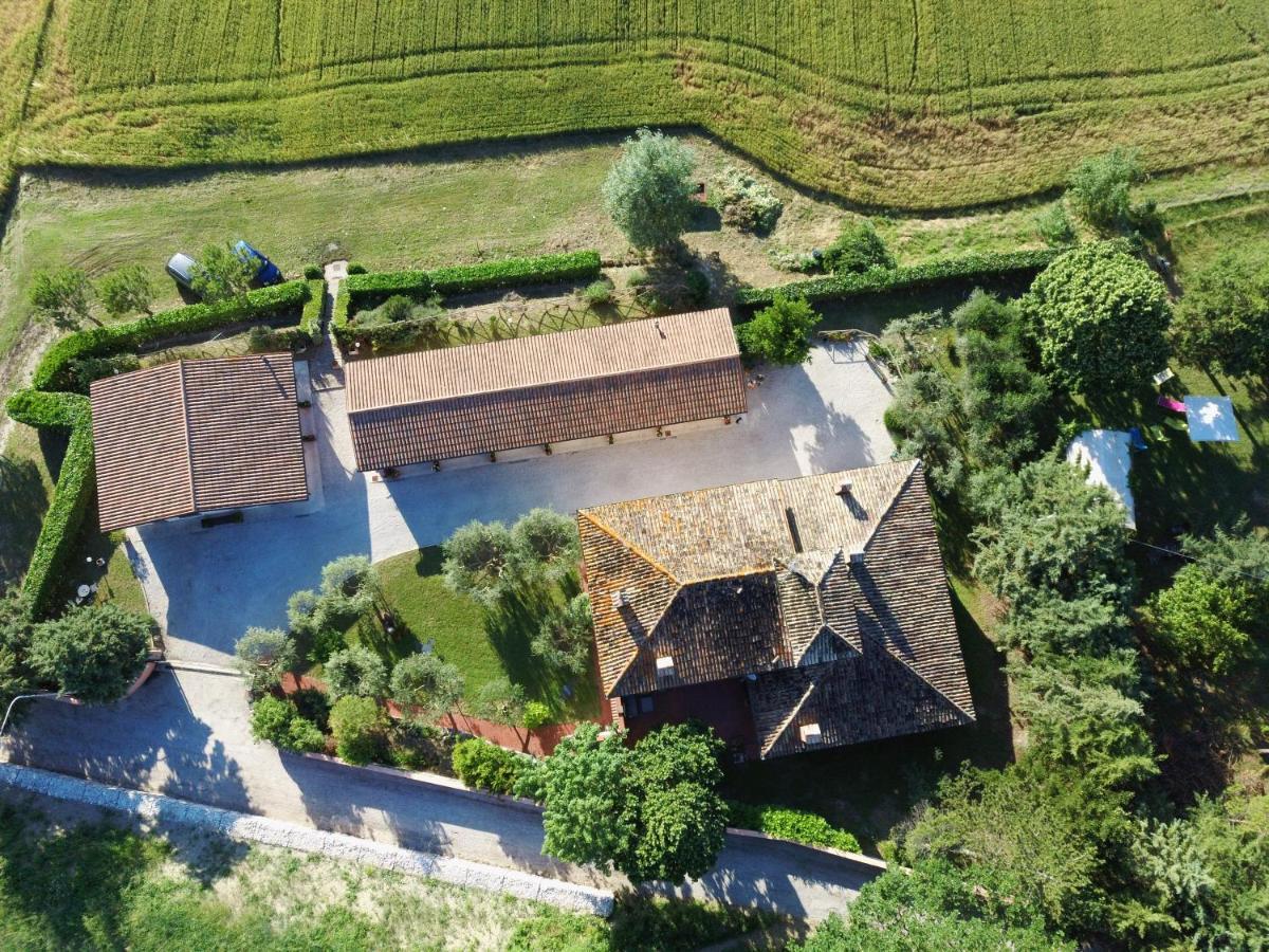 Villa Santa Croce à Fossato di Vico Extérieur photo